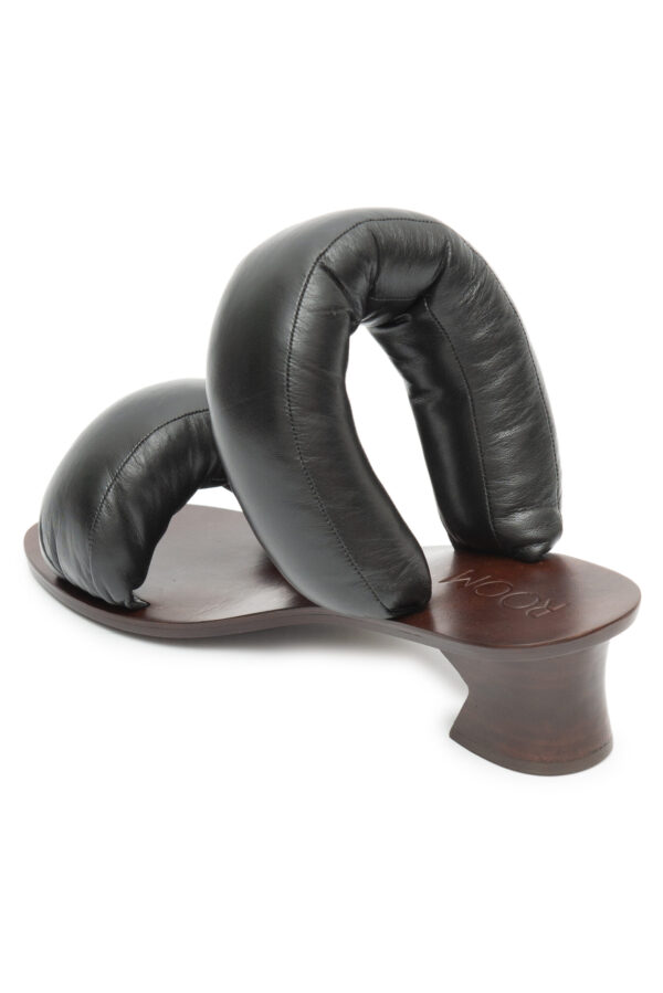Sandal Pillow Midi Preto - Imagem 4