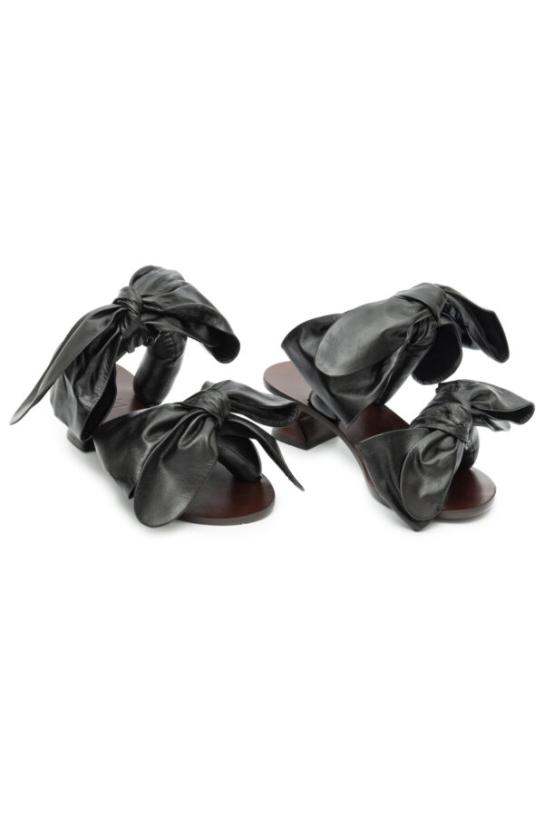 Sandal Bow Midi Preto - Imagem 5