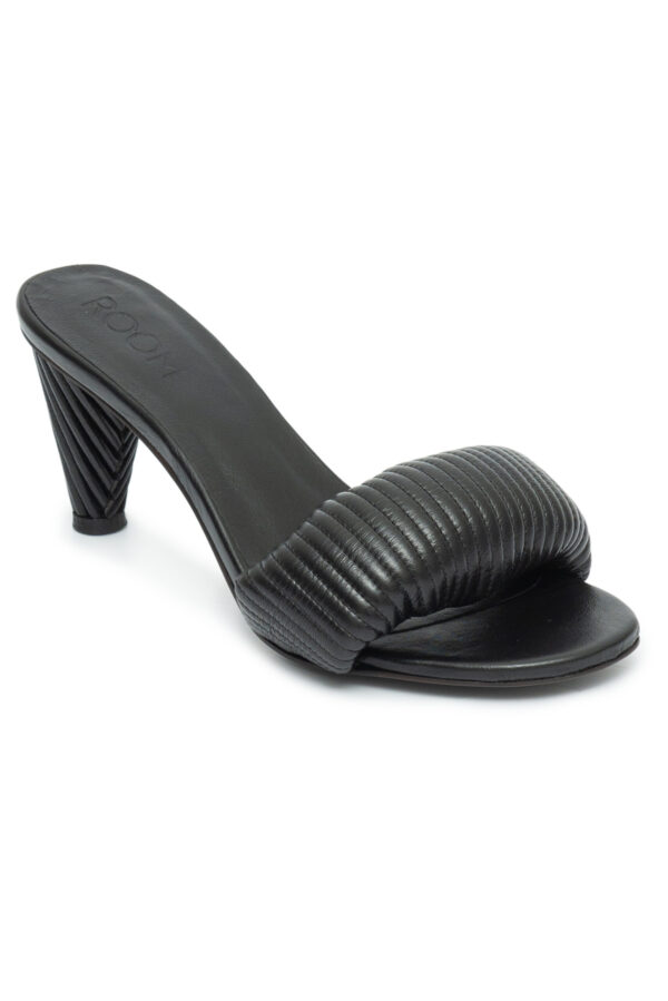 Sandal Settee Cushion Heels Preto - Imagem 2