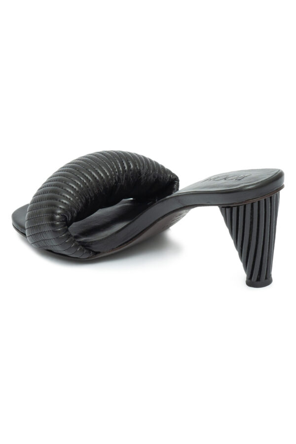 Sandal Settee Cushion Heels Preto - Imagem 3