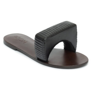 Flat Settee Squared Thin Preto