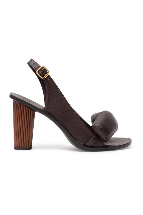 Sandal Recliner Heels Café