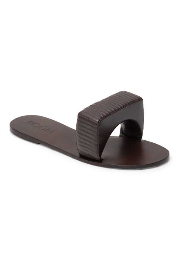 Flat Settee Squared Thin Café