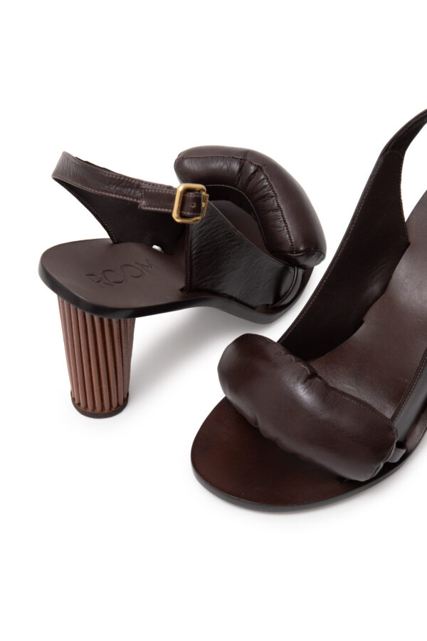 Sandal Recliner Heels Café - Imagem 5