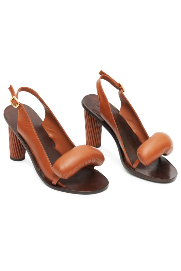 Sandal Recliner Heels Conhaque - Imagem 4