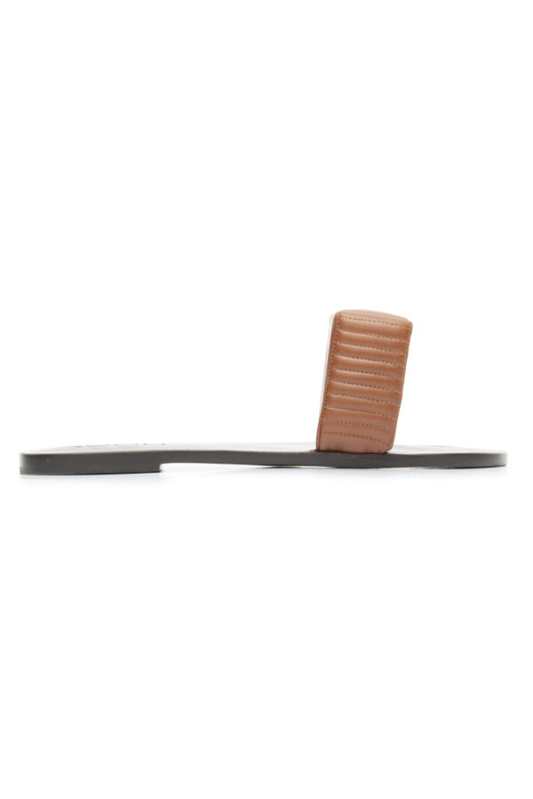 Flat Settee Squared Thin Conhaque - Imagem 2