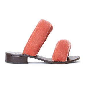 Sandal Pillow Veludo Rosê