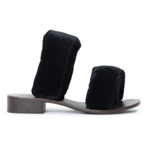Sandal Pillow Veludo Preto