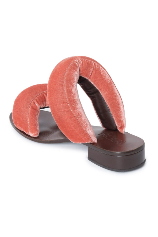 Sandal Pillow Veludo Rosê - Imagem 4