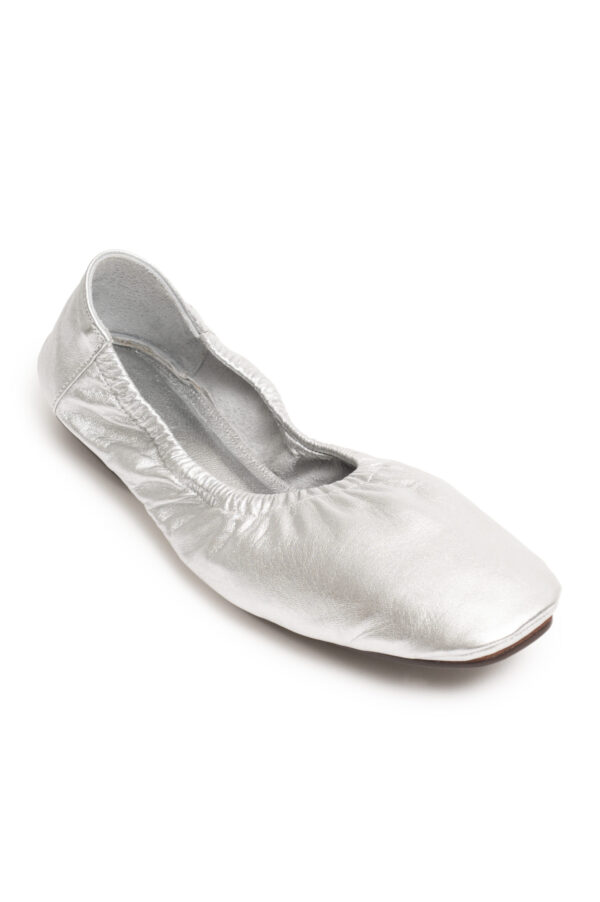 Flat Ballerina Silver