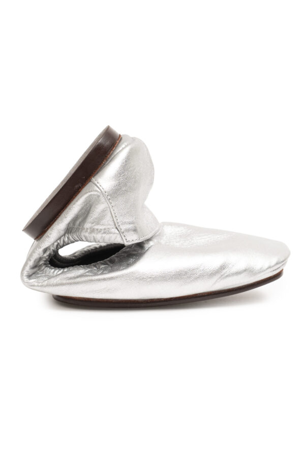 Flat Ballerina Silver - Imagem 3